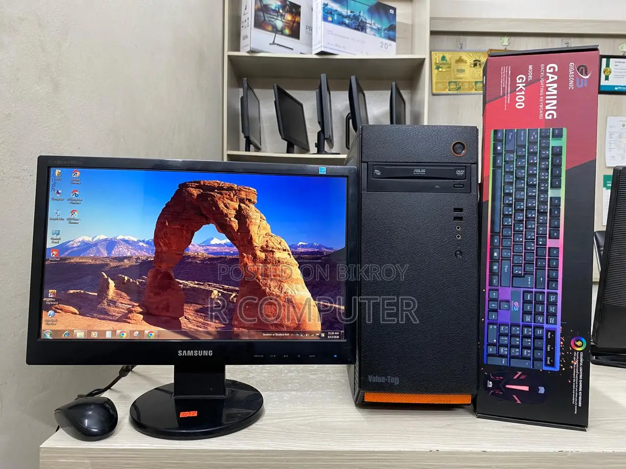 Desktop Computer 8GB Intel Core i5 SSD 128GB
