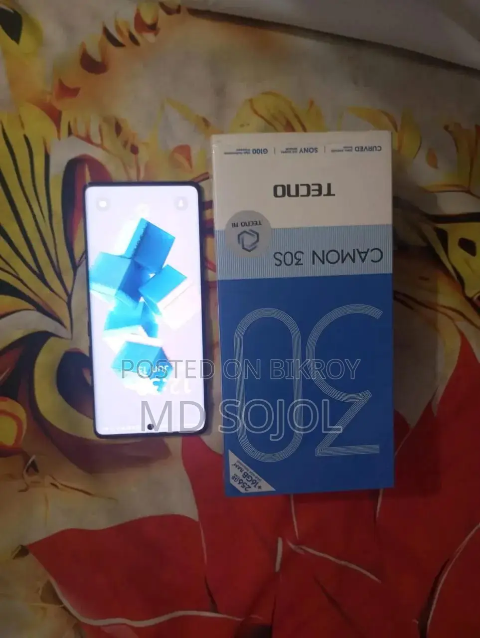 Tecno Camon 30S 256 GB Black