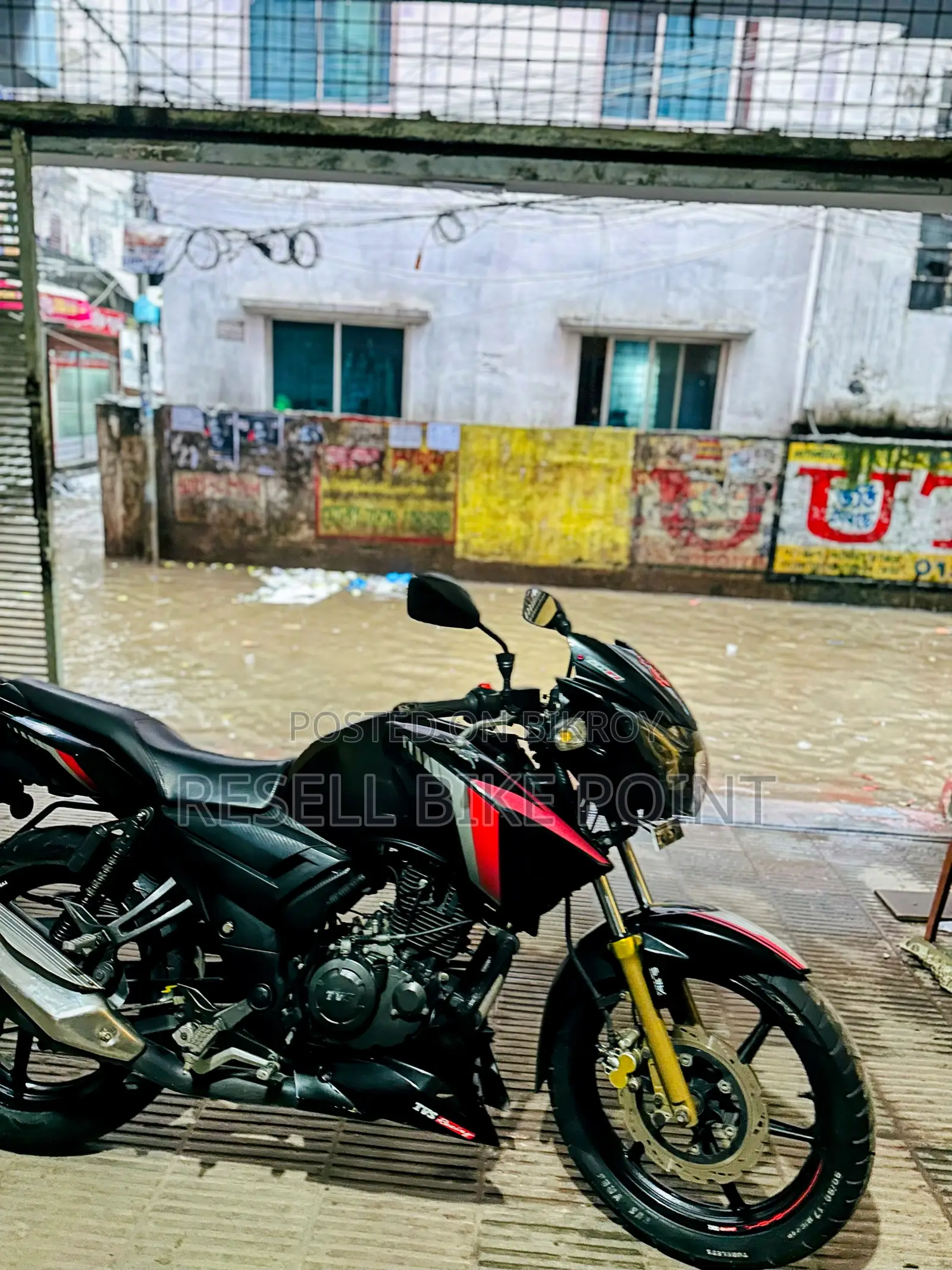 TVS Apache RTR 160 2V 2022 Black
