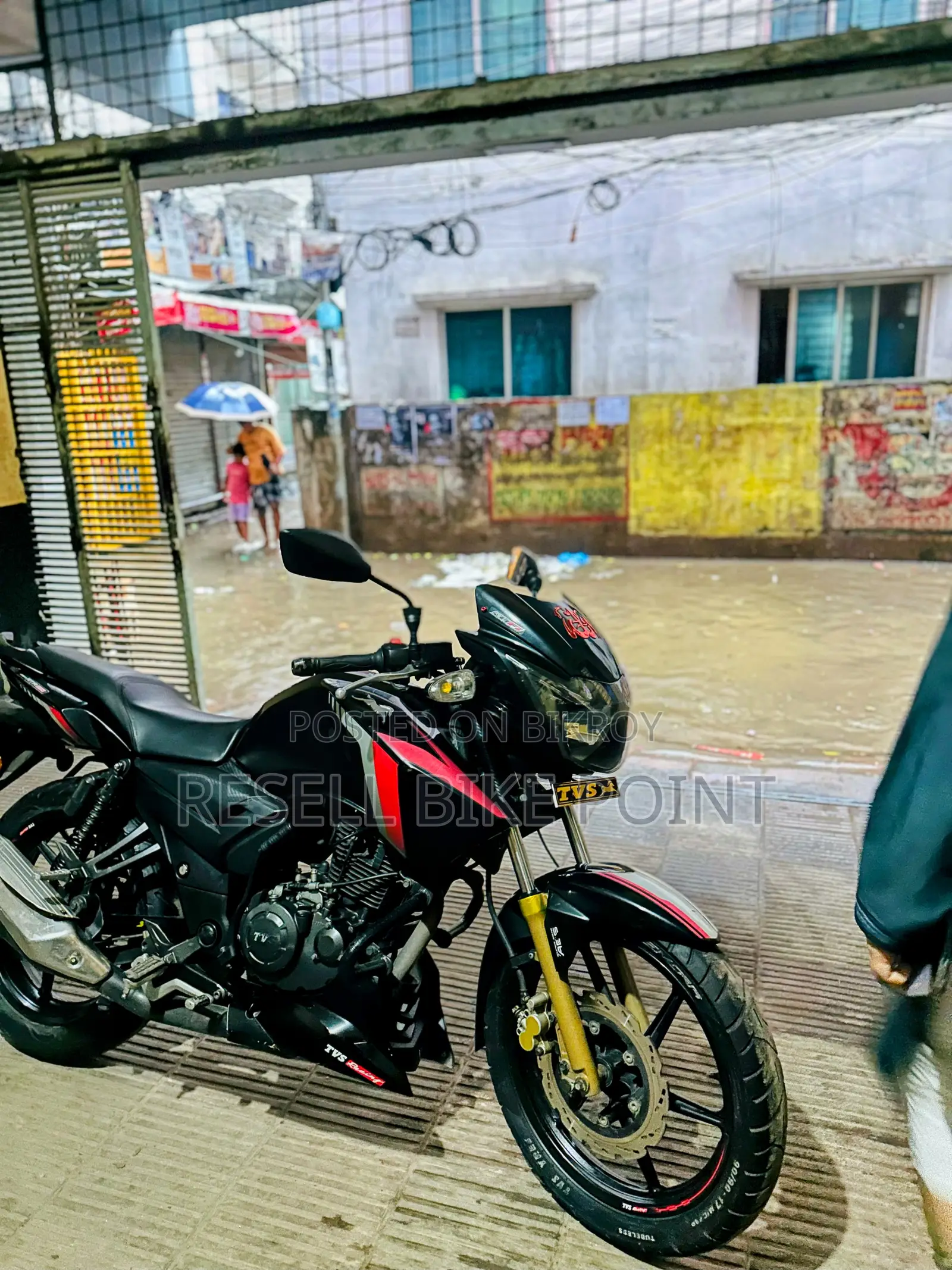TVS Apache RTR 160 2V 2022 Black