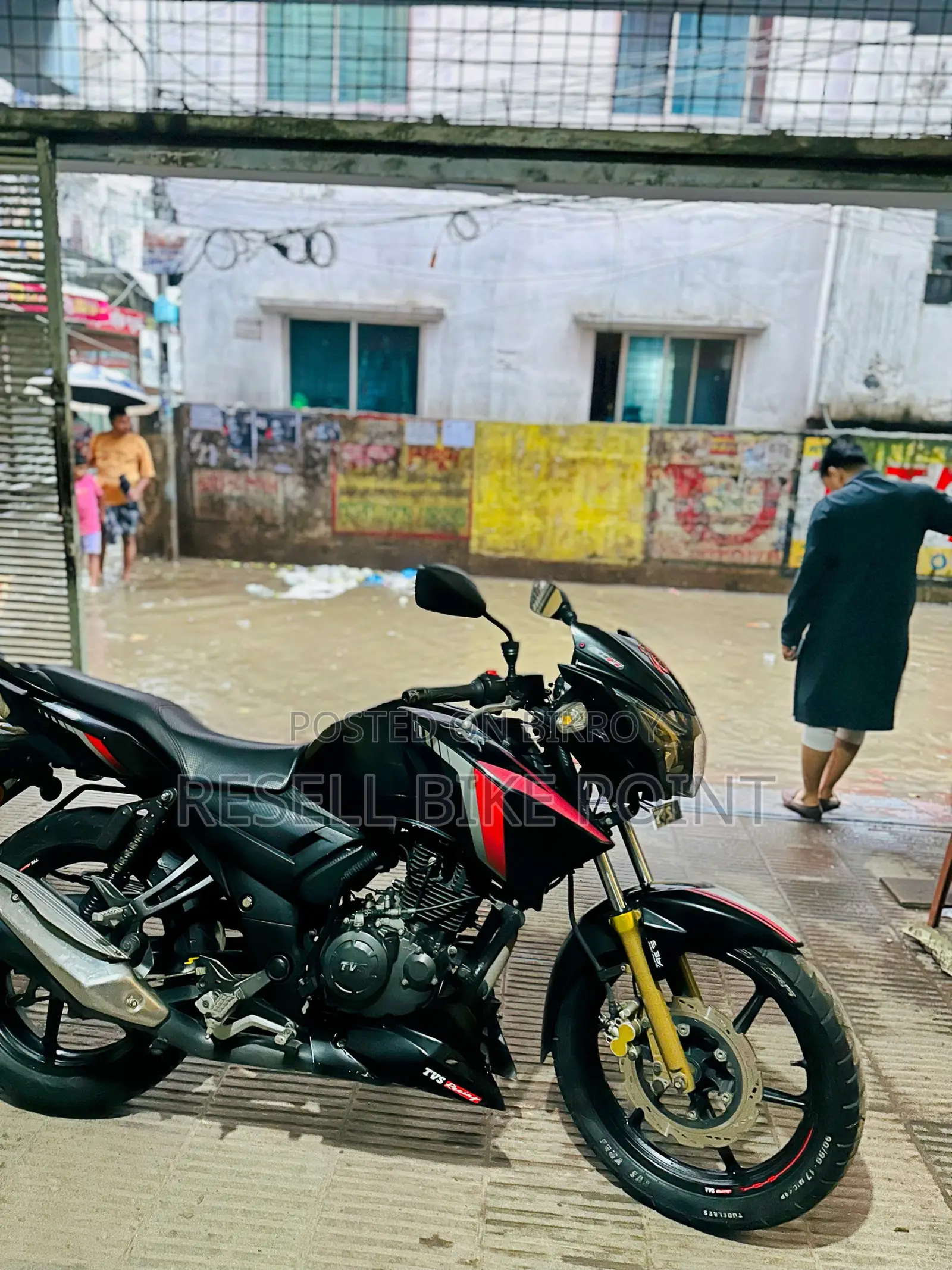 TVS Apache RTR 160 2V 2022 Black