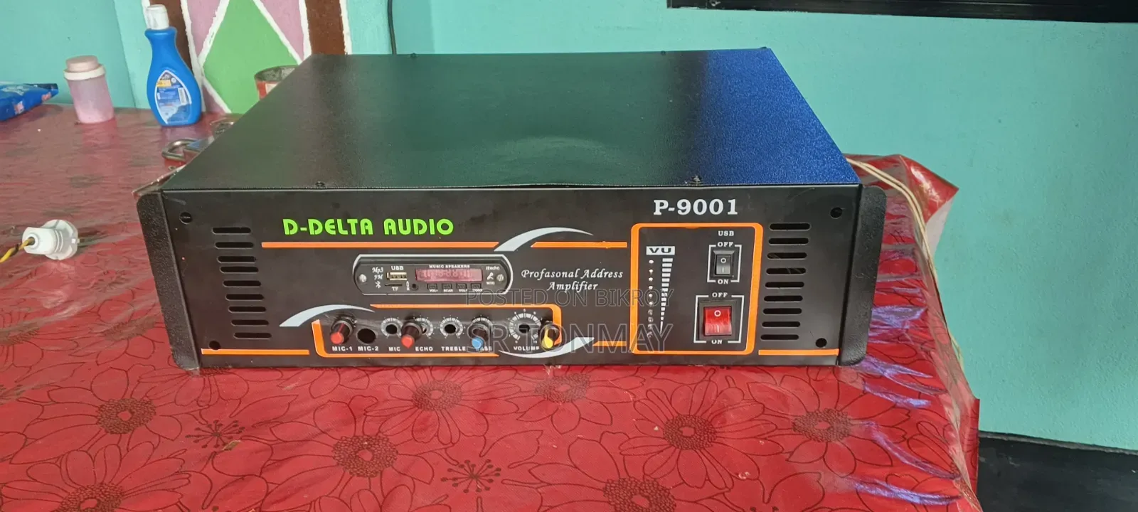 Sound System 12 Transistor Machine 44xt High One Speaker 3-in Voice