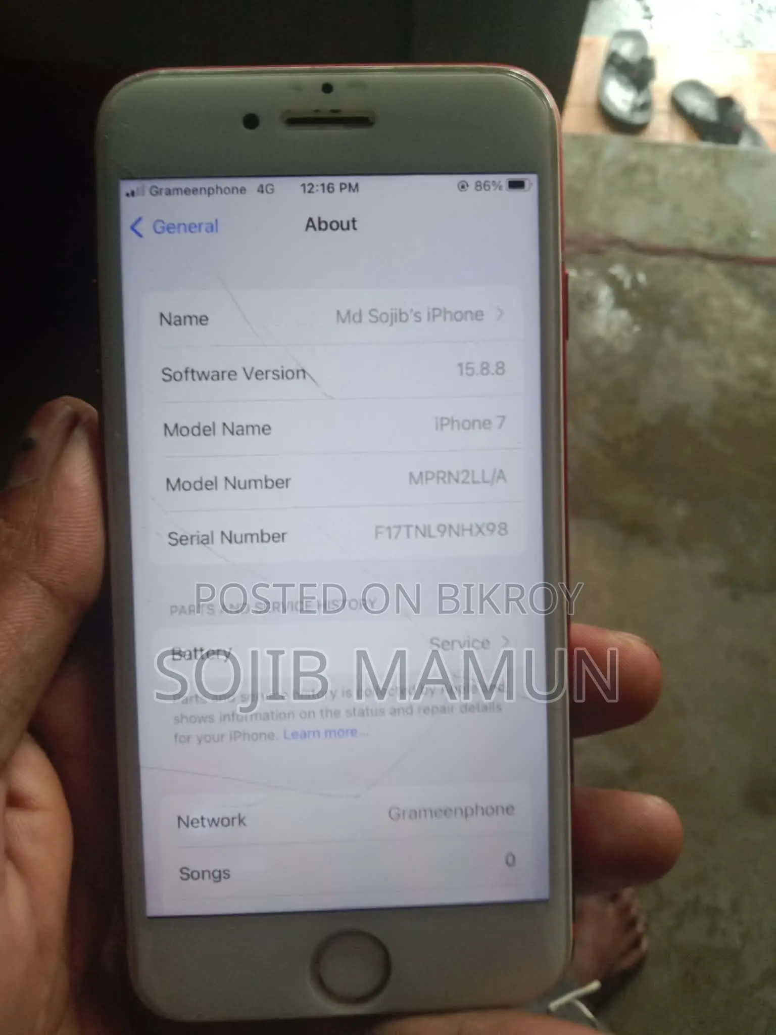 Apple iPhone 7 128 GB Red