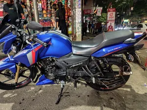 TVS Apache RTR 160 2V ABS 2022 Blue