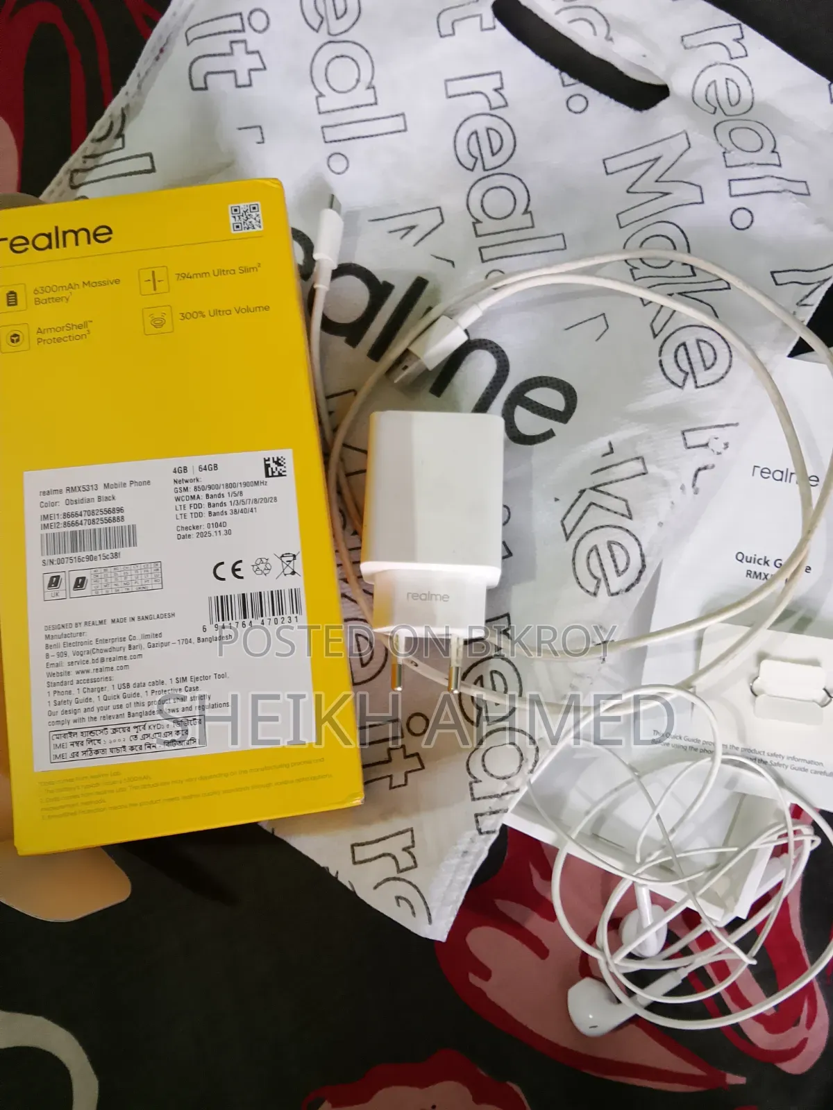 Realme Note 70T 64 GB Black