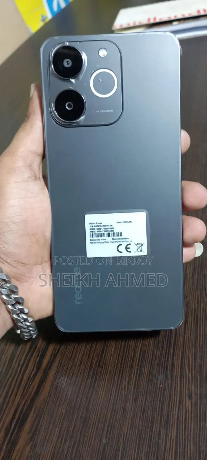 Realme Note 70T 64 GB Black