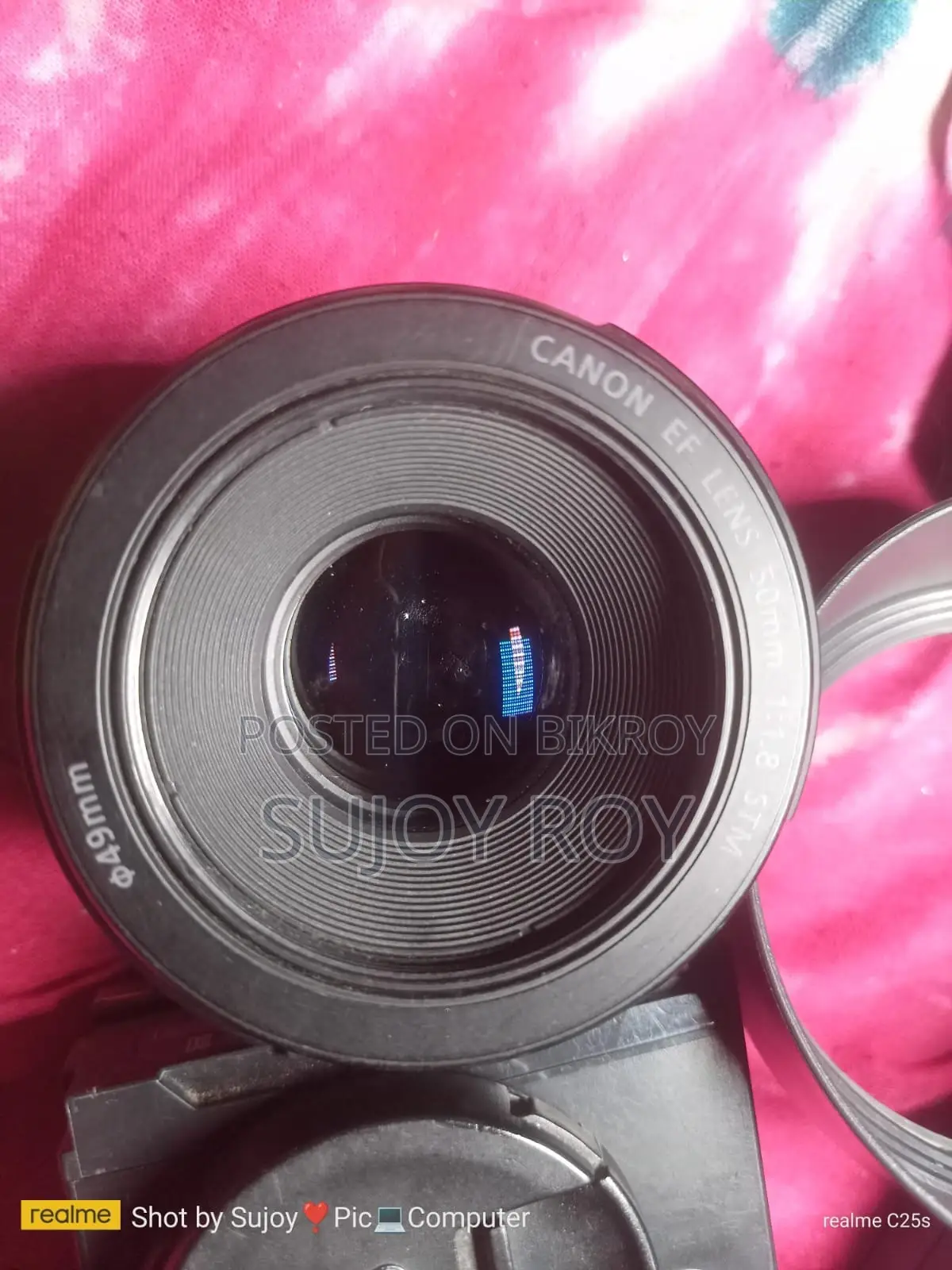 Canon 200d Ii With 50mm Prime Lens, 18-55 Kit Lens, Bag, Led Light