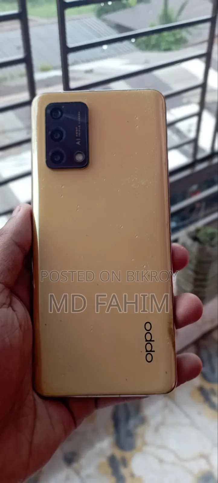 Oppo F19S 128 GB Yellow