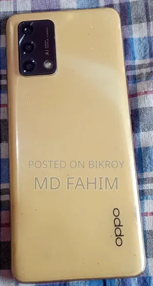 Oppo F19S 128 GB Yellow