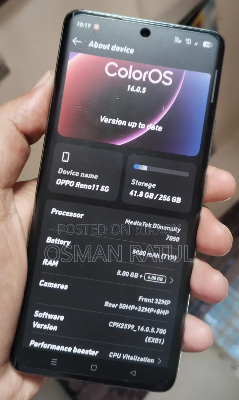 Oppo Reno 256 GB Green
