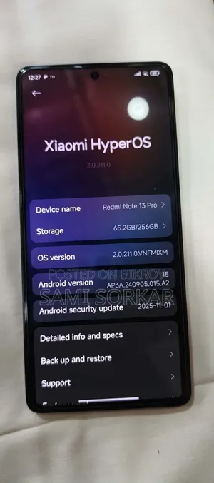 Xiaomi Redmi Note 13 Pro 256 GB Black