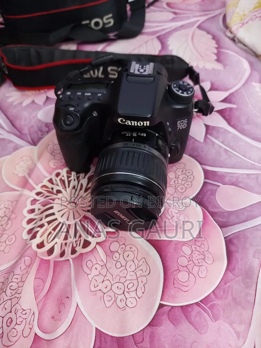 Canon Eos 70d DSLR Camera