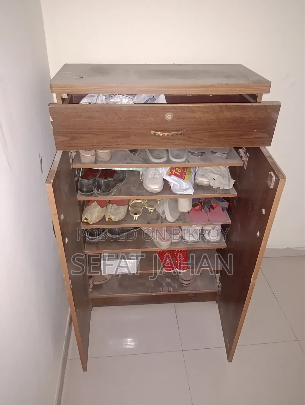 Melamine Board Shoe Cabinet
