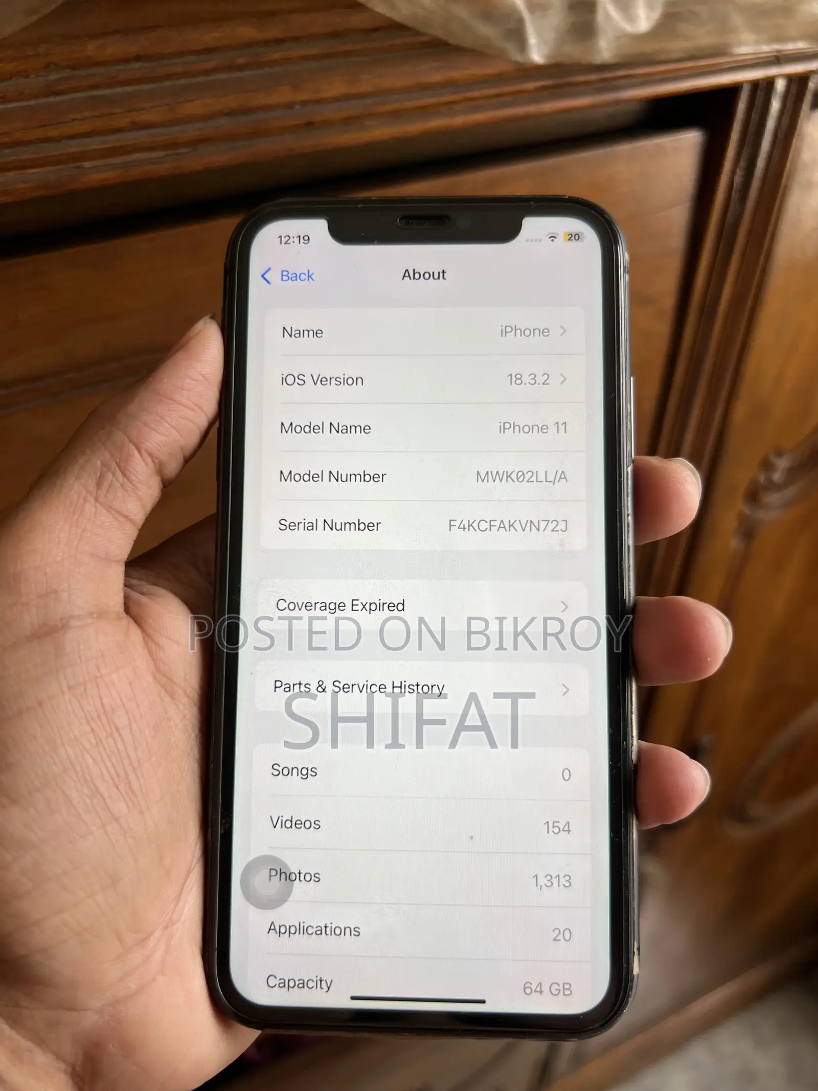 Apple iPhone 11 64 GB Black