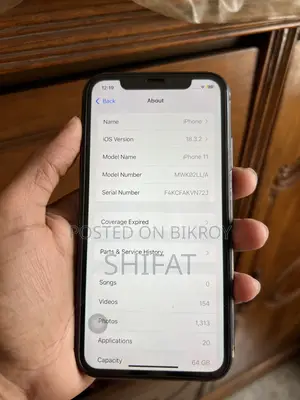 Apple iPhone 11 64 GB Black