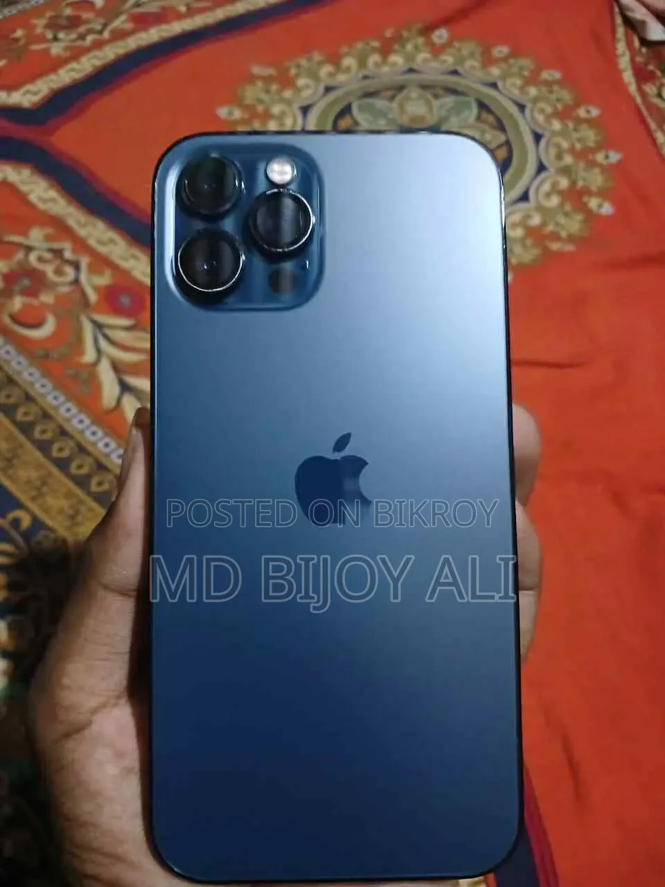 অ্যাপল আইফোন ১২ প্রো ম্যাক্স ১২৮ জিবি ব্লু