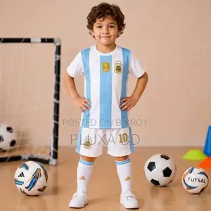 Premium Baby World Cup Jersey Pant Set (2-12 Years)