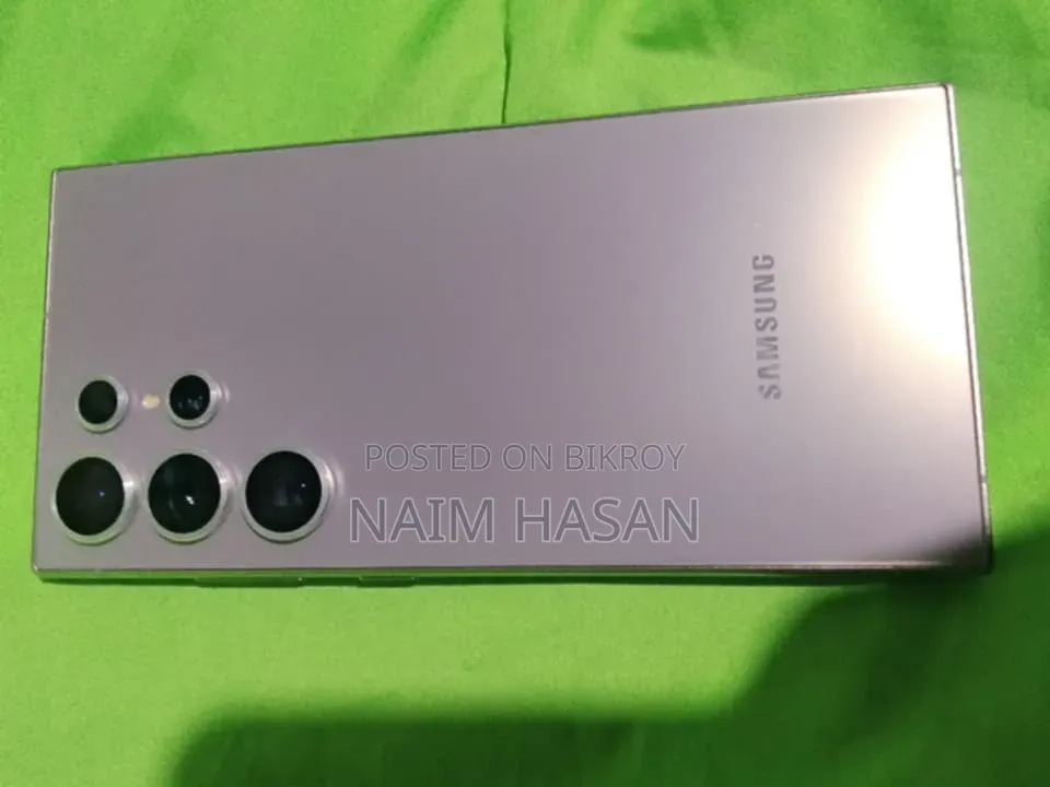 নতুন স্যামসাং গ্যালাক্সি এস২৪ আল্ট্রা ৫১২ জিবি সিলভার