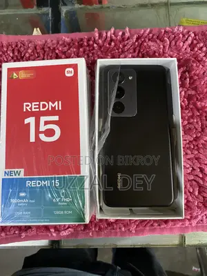 New Xiaomi Redmi 15 128 GB Black