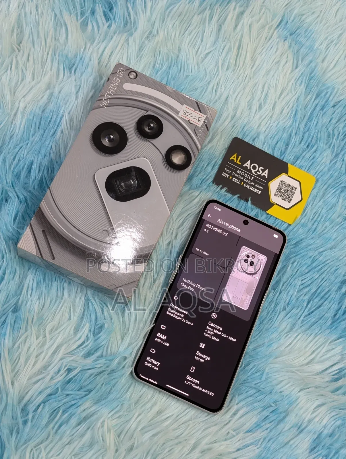 Nothing Phone 3a Pro 128 GB Silver