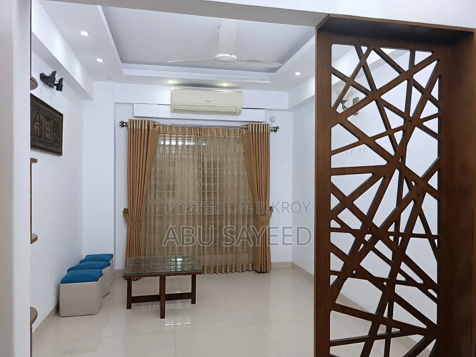 Furnished 3-bedroom Apartment in South Velly Apt. F, Basundhara for rent