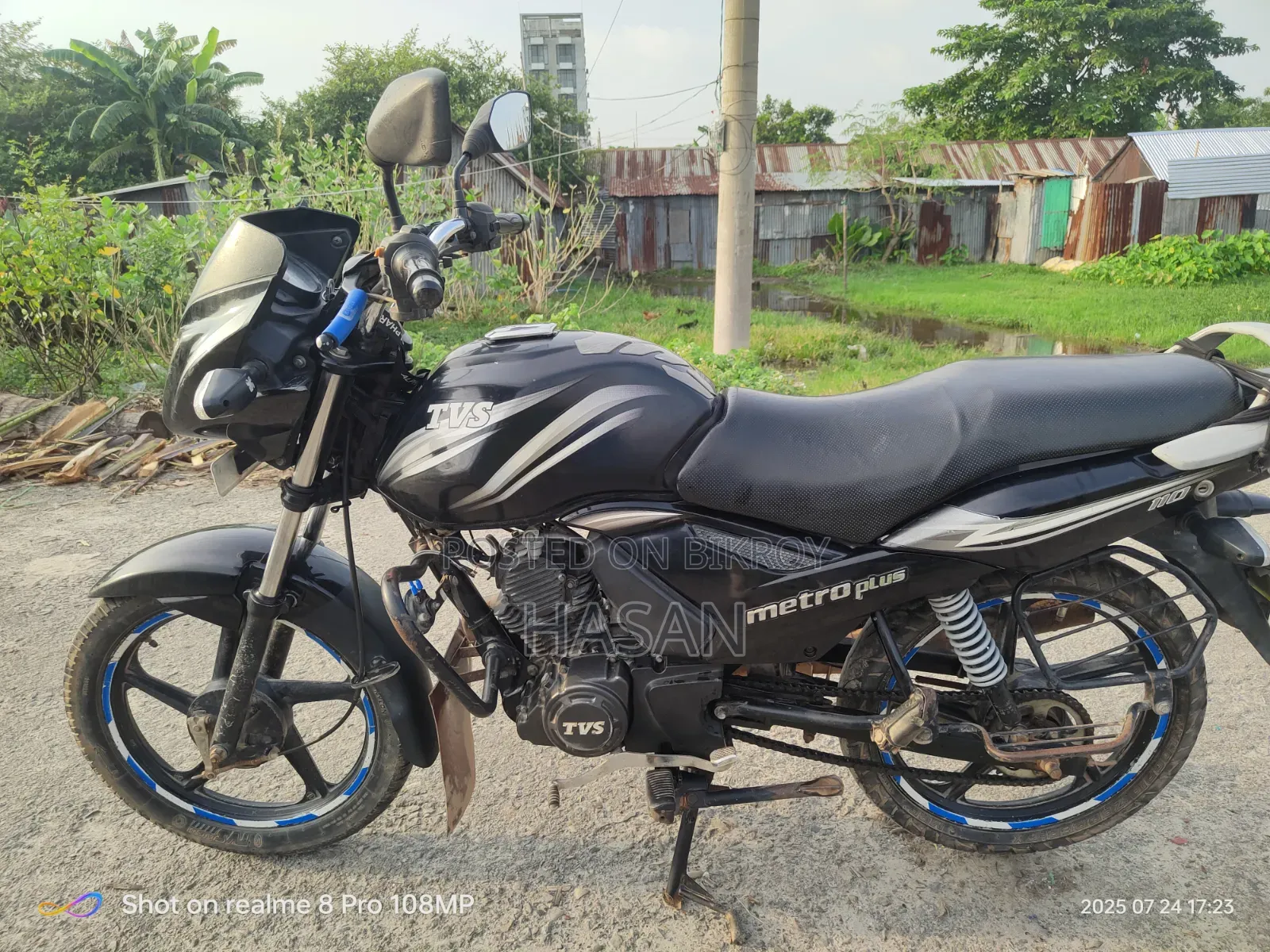 TVS Metro Plus 2017 Black