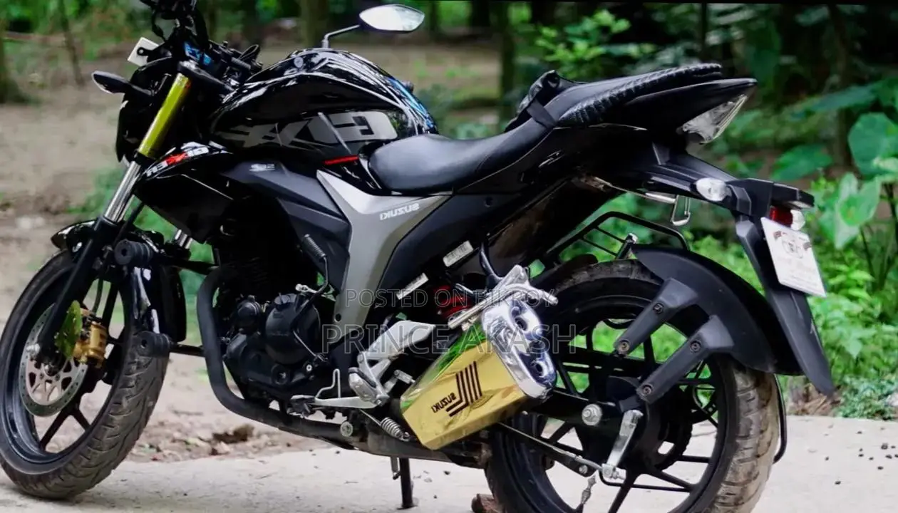 Suzuki Gixxer Monotone 2024 Black