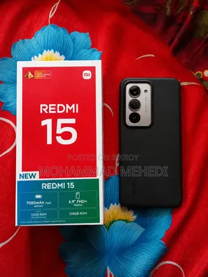 Xiaomi Redmi 15 ১২৮ জিবি সিলভার