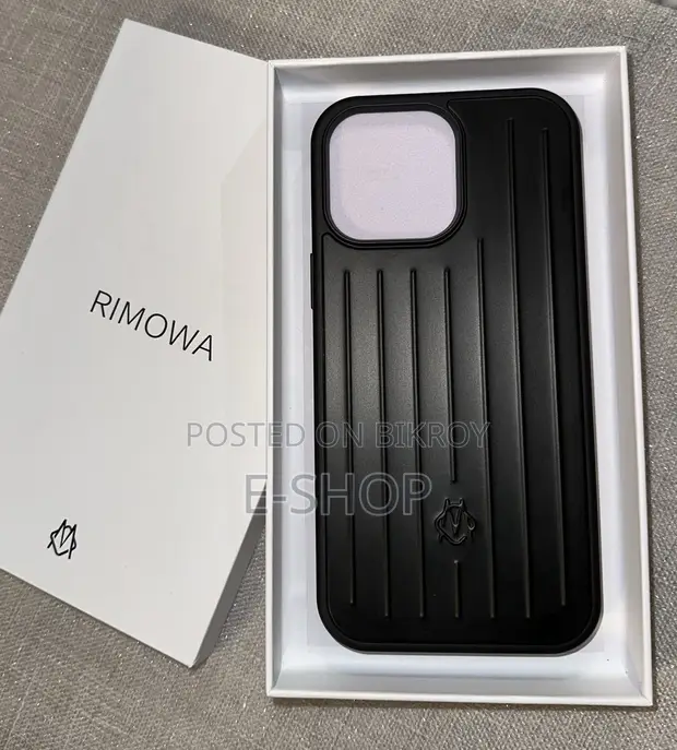 RIMOWA ブラック iPhoneケース iPhone 16proMax RIMOWA BLK iPhone 16