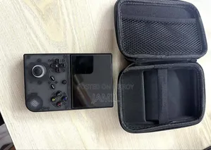Anbernic Rg40xxv Transparent Black With Bag and Screen Protector