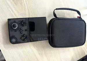 Anbernic Rg40xxv Transparent Black With Bag and Screen Protector