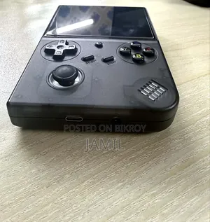 Anbernic Rg40xxv Transparent Black With Bag and Screen Protector