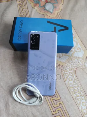 New Oppo A56 5G 256 GB Blue