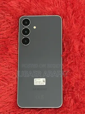 নতুন স্যামসাং গ্যালাক্সি এস২৫ এফই ৫জি ২৫৬ জিবি কালো