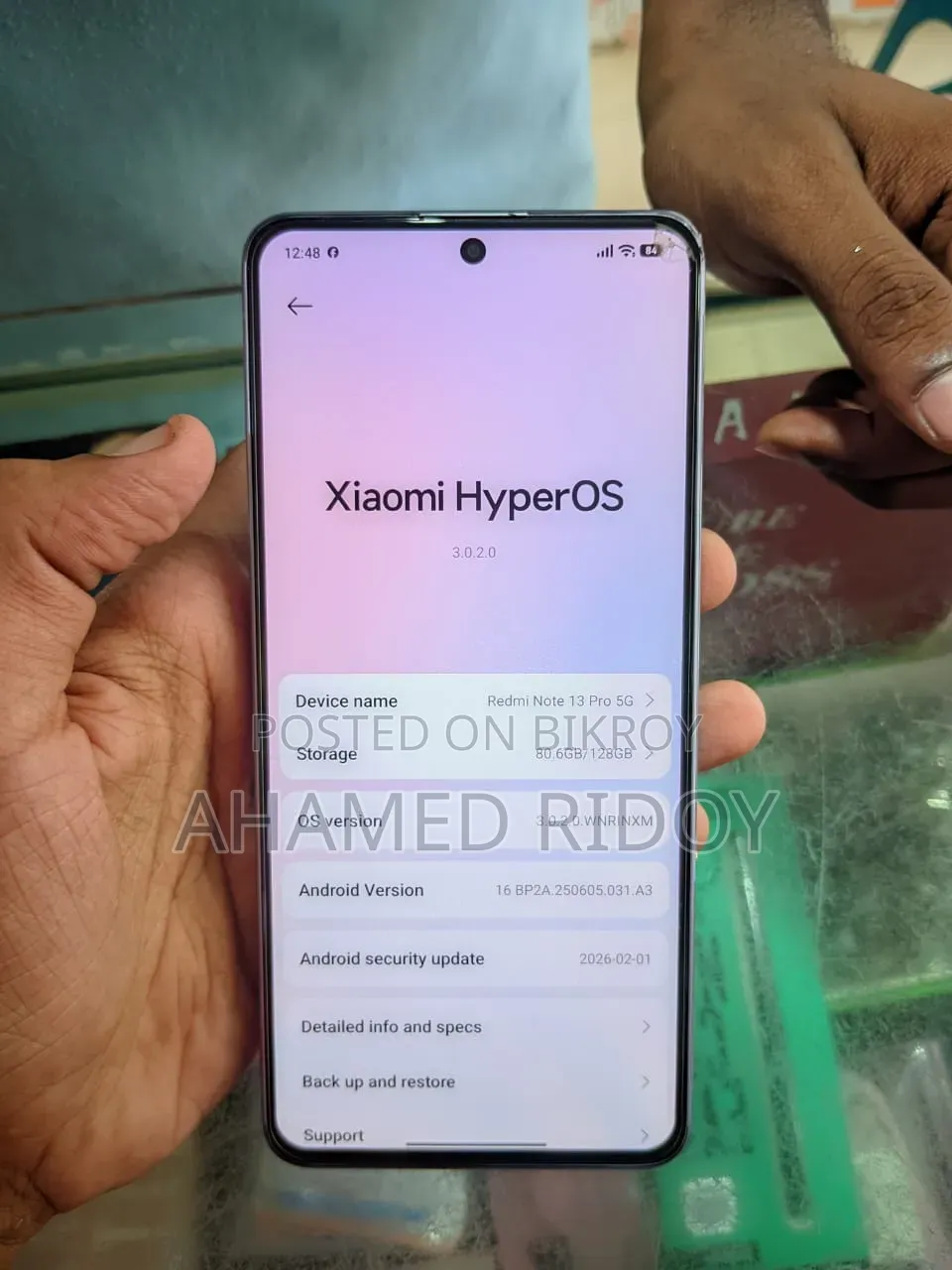 Xiaomi Redmi Note 13 ১২৮ জিবি