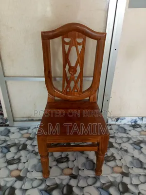 A good teak wood chair for sale