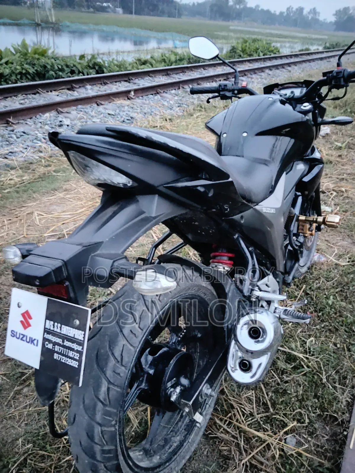 Suzuki Gixxer Monotone 2026 Black