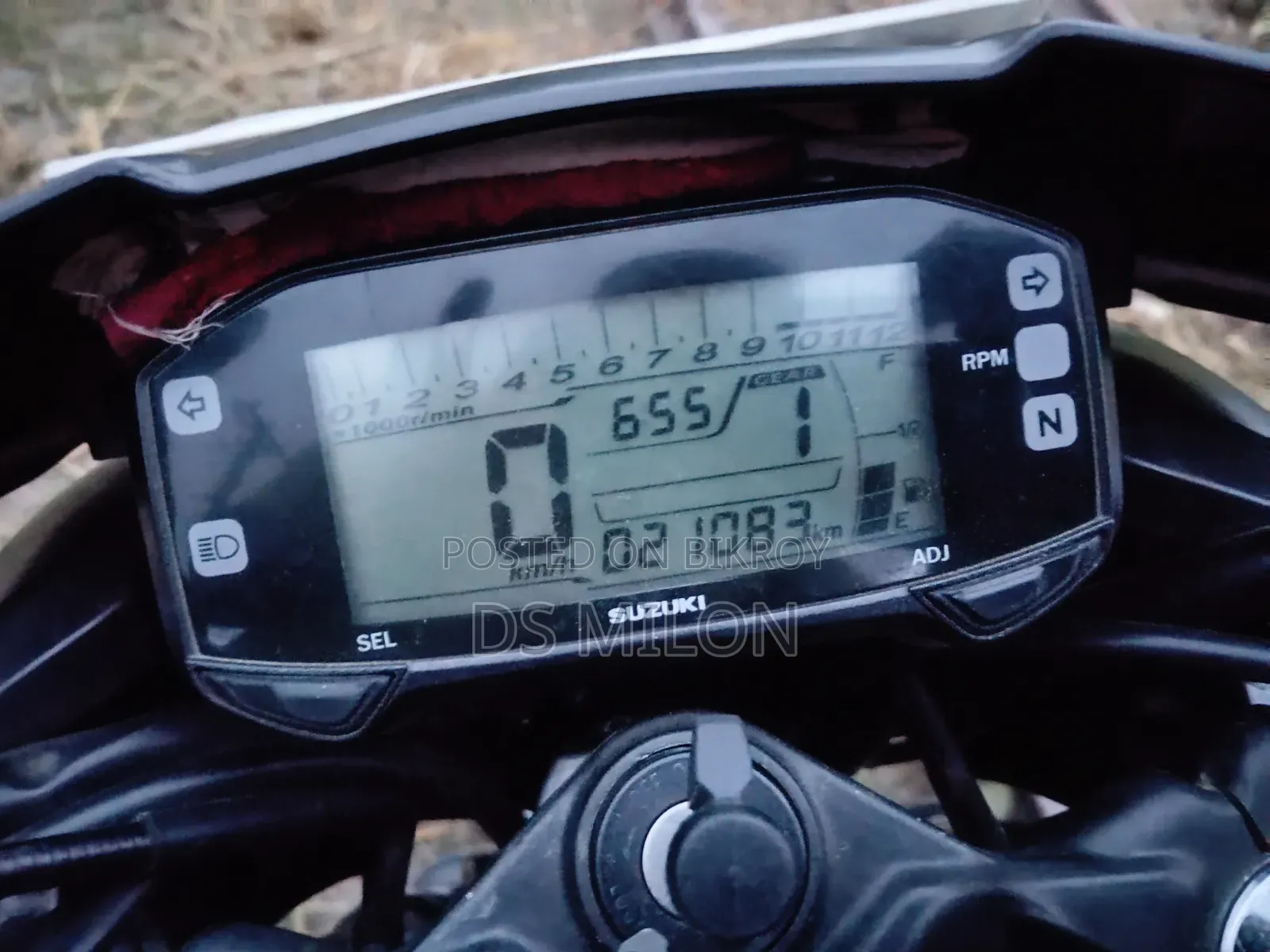 Suzuki Gixxer Monotone 2026 Black
