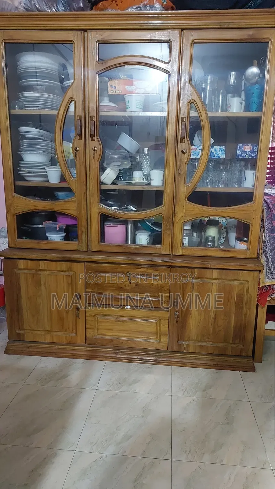 Wooden Wall Cabinet( Shagun Wood)