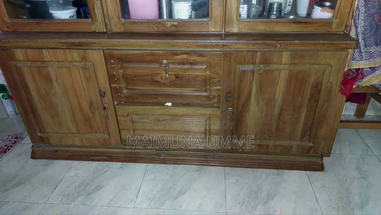 Wooden Wall Cabinet( Shagun Wood)