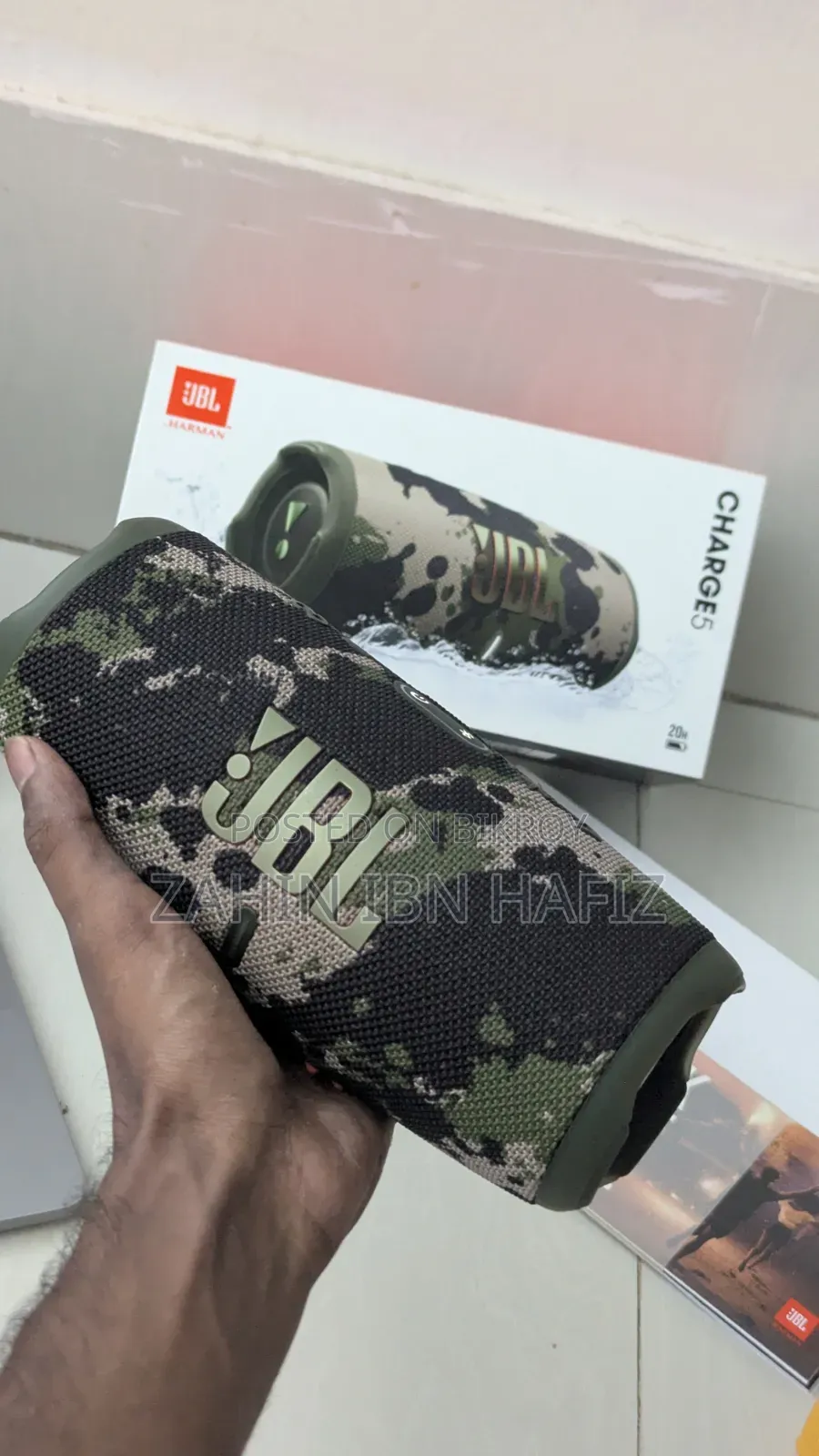 JBL Charge 5 Portable Bluetooth Speaker For Sale