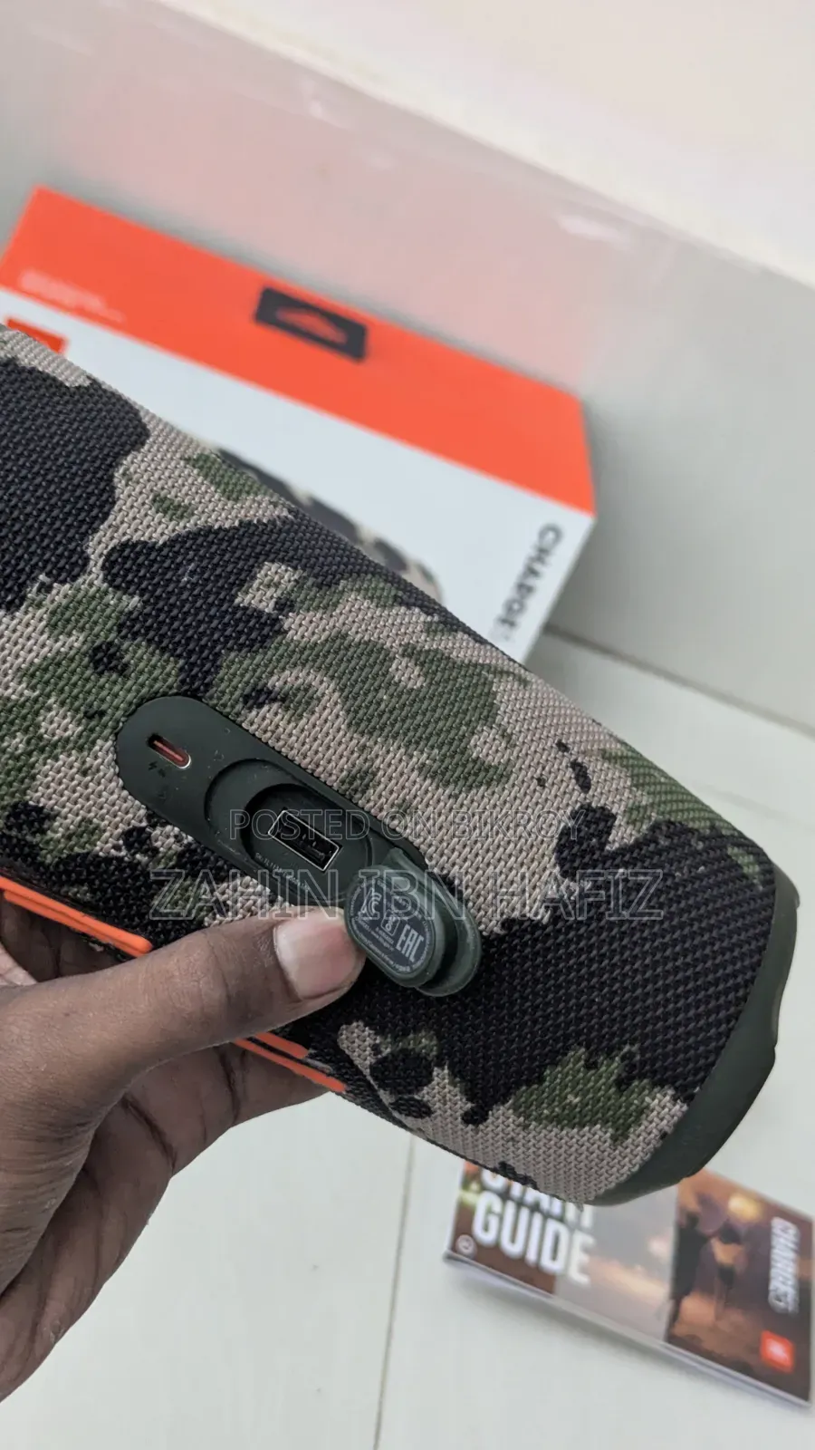 JBL Charge 5 Portable Bluetooth Speaker For Sale