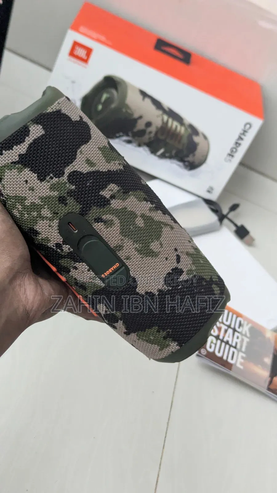 JBL Charge 5 Portable Bluetooth Speaker For Sale