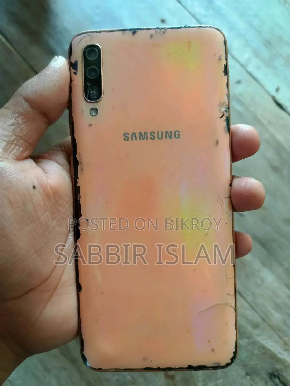 স্যামসাং গ্যালাক্সি এ৭০ ১২৮ জিবি অরেঞ্জ