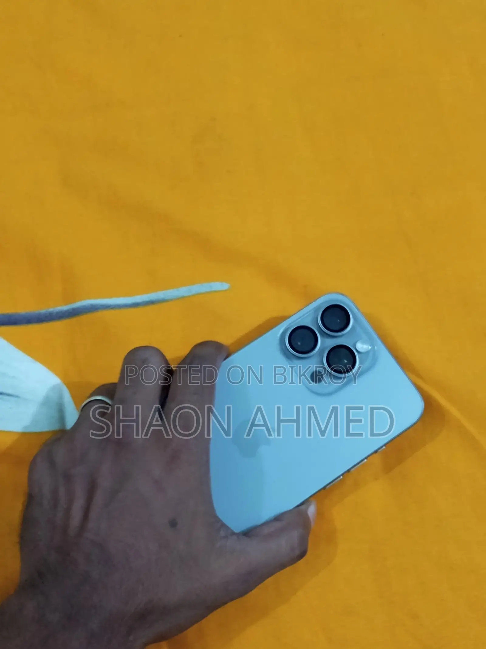 অ্যাপল আইফোন ১৫ প্রো ম্যাক্স ২৫৬ জিবি সিলভার