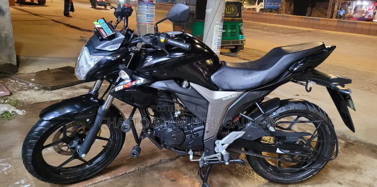 Suzuki Gixxer Monotone 2024 Black
