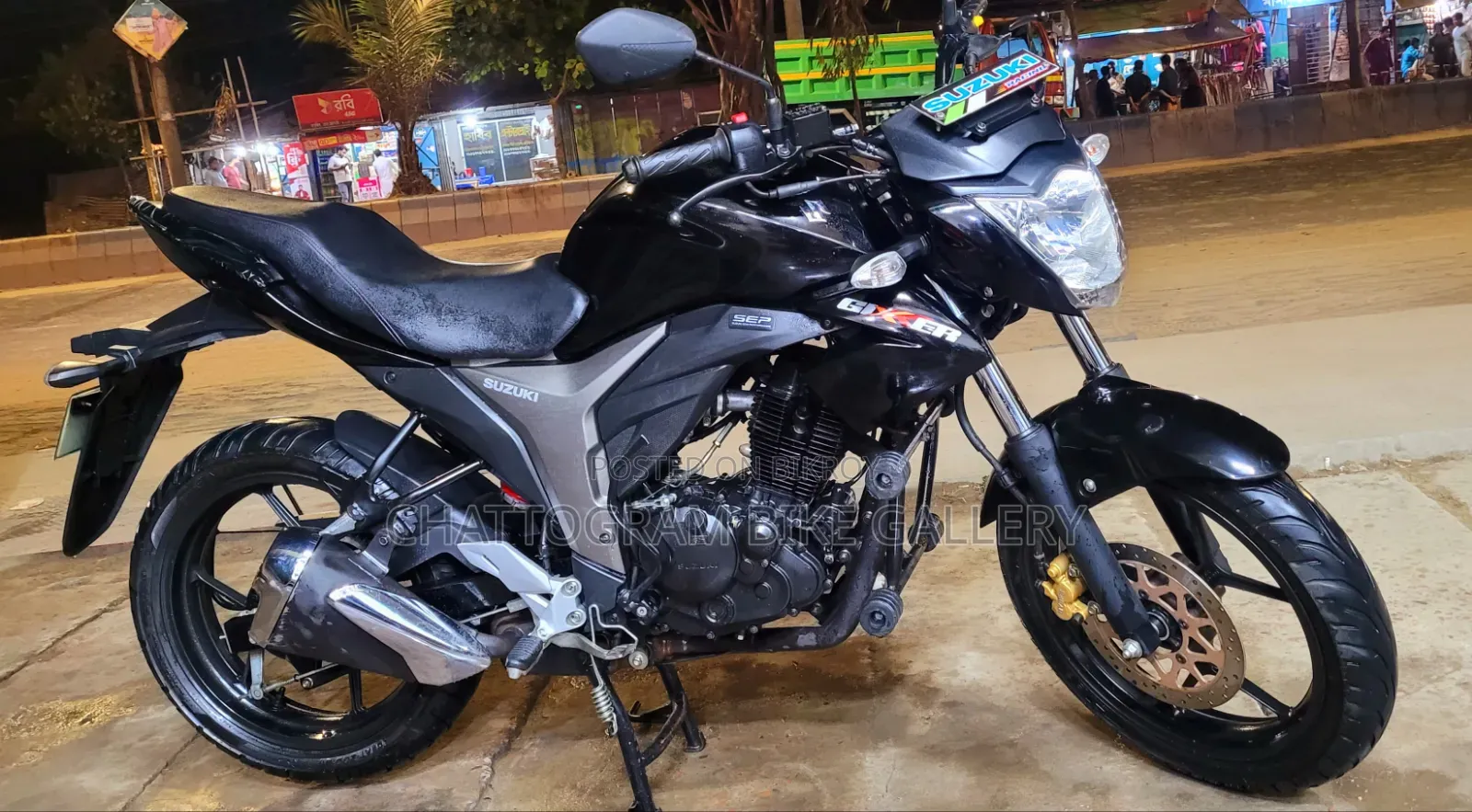 Suzuki Gixxer Monotone 2024 Black