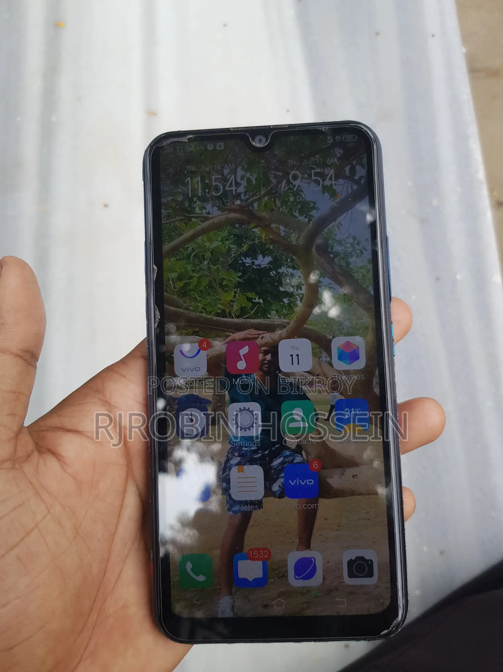 Vivo Y3 Standard Edition 64 GB Blue