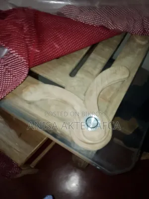 Dining table 6 chairs used for 4 months with cash memo