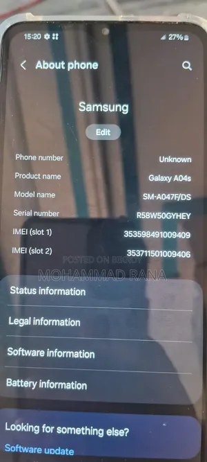 Samsung Galaxy A04s 64 GB Black